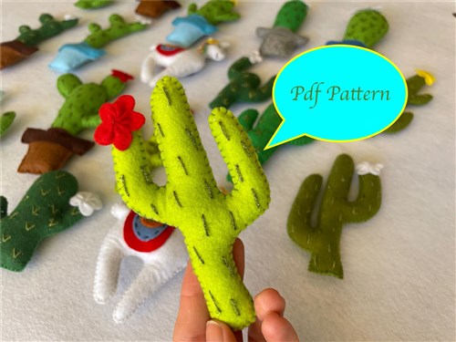 Cactus PDF Pattern